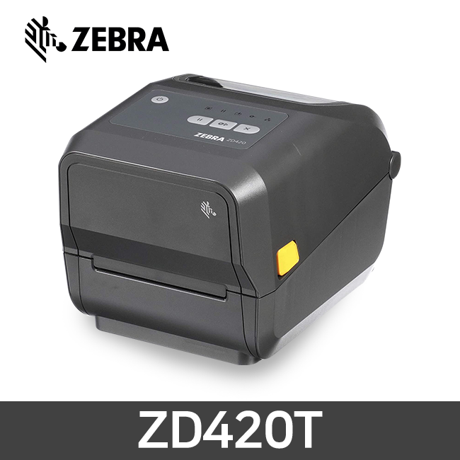 [지브라] ZD420T 감열 열전사 바코드 프린터 203dpi ZEBRA