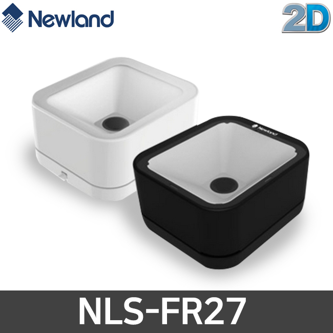 [뉴랜드] NLS-FR27 바코드스캐너 고정형 (색상:화이트) 2D NEWLAND