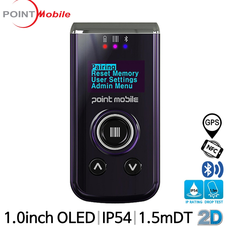 [포인트모바일] PM3 바코드스캐너 무선 1D 2D Point Mobile