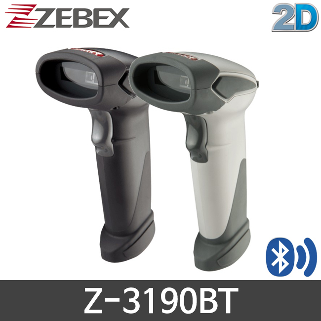 [제백스] Z-3190BT 바코드스캐너 핸디형 무선 블루투스 ZEBEX