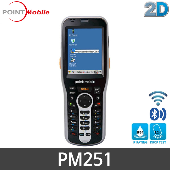 포인트모바일(Point Mobile)/산업용 PDA PM251/1D/2D LASER/Scanner/스캐너/PM-251/PM251