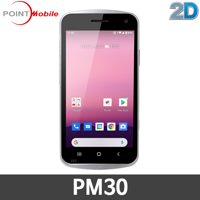 [포인트모바일] PM30 바코드스캐너 (크래들 포함) PDA 모바일 1D 2D POINTmobile