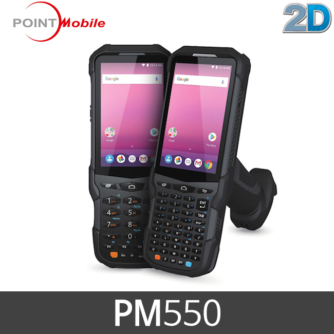 [포인트모바일] PM550산업용 PDA 바코드스캐너 안드로이드 LTE 1D 2D POINTmobile